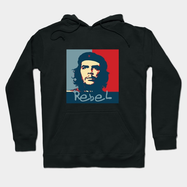 Che Rebel Hoodie by DavidLoblaw